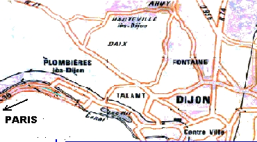 Plan agglomration Dijonnaise Nord Est