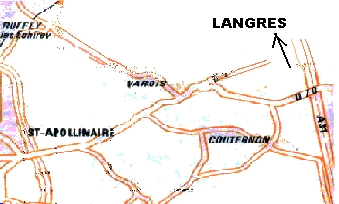 Plan agglomration Dijonnaise Nord Ouest